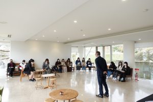 松島町酒井様のご講演(パノラマハウス(まちづくり支援施設))