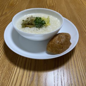 02 - 香港の朝ごはん中華粥