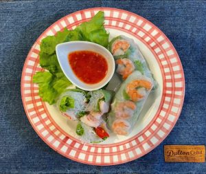 12 - ベトナムの朝ごはん生春巻き