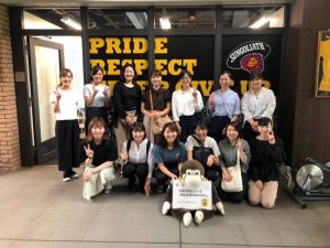 ラック用活動報告　東京研修②（ラグビーチーム見学）