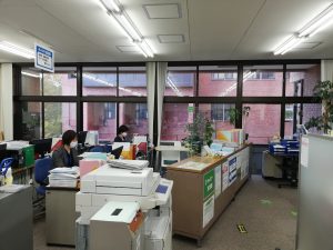 改修前のキャリア支援課