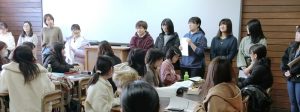 まずは4年生のあいさつから